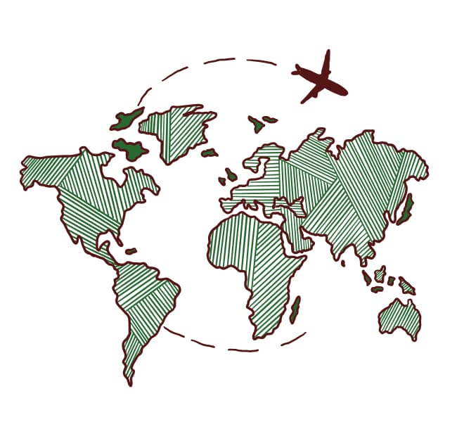 Map of India showing our operational areas